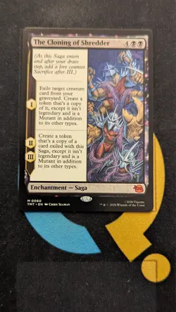 The Cloning of Shredder Mythic TMT 060 Teenage Mutant Ninja Turtles MTG - Image 1