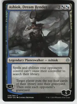 Ashiok, Dream Render U War of the Spark 228 MTG - Image 1