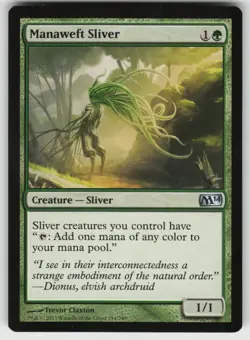 Manaweft Sliver U Magic 2014 (M14) 184 MTG - Image 1