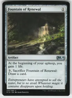 Fountain of Renewal U The List Reprints 235 MTG - Image 1