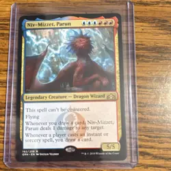 Wizards of the Coast Niv-Mizzet Parun Legendary Creature GRN 192/259 Rare 2018 - Image 1