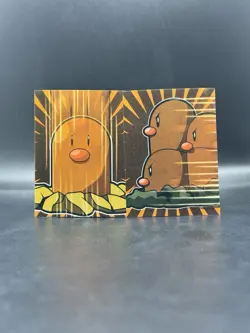 Diglett Dugtrio Attacks Sticker Kanto Set Pokemon Set Of 2 - Image 1