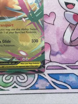 Pokemon TCG Holo Rare Mega Dragonite EX 152/217 Near Mint Near Mint Condition - Image 5