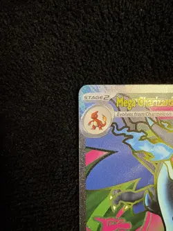 Pokemon Mega Charizard X EX 109/094 Phantasmal Flames Full Art Holo Ultra Rare - Image 2