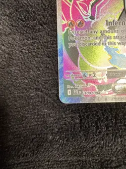 Pokemon Mega Charizard X EX 109/094 Phantasmal Flames Full Art Holo Ultra Rare - Image 3