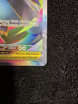Pokemon Mega Charizard X EX 109/094 Phantasmal Flames Full Art Holo Ultra Rare - Image 4