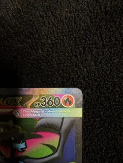 Pokemon Mega Charizard X EX 109/094 Phantasmal Flames Full Art Holo Ultra Rare - Image 5