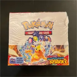 Pokemon Scarlet & Violet Surging Sparks Booster Box Pikachu Latias 36p - Image 1