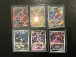 Pokemon TCG Full Art Mixed Lot 6 Cards (Japanese) - Image 1