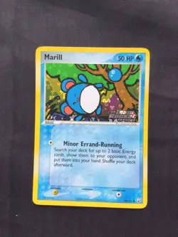 Pokemon Cards: EX Team Rocket Returns Reverse Holo: Marill 68/109 - Image 1