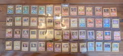 Pokemon 300+ Lot TCG Base Set, 1st Edition Cards, Blastoise, Charizard RAW + NM - Image 1