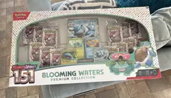 Pokemon TCG BLOOMING WATERS *SEALED* *IN HAND SHIPS NOW* ⚡ - Image 1
