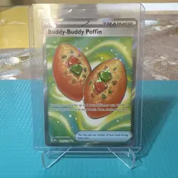 Pokemon TCG Mega Evolution Buddy-Buddy Poffin 167/132 Ultra Rare x 4 - Image 1