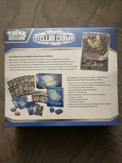 Pokemon TCG Stellar Crown Pokemon Center Exclusive Elite Trainer Box - SEALED - Image 2