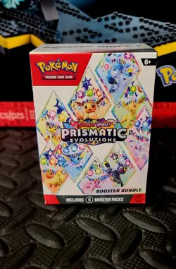Pokemon TCG: Scarlet & Violet Prismatic Evolutions Booster Bundle Fast Shipping - Image 1