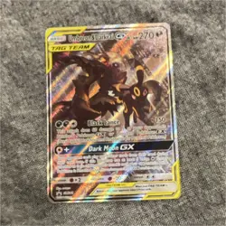 Pokemon Umbreon & Darkrai GX 270 HP TAG TEAM Promo SM241 Holo SM Pokemon TCG - Image 1