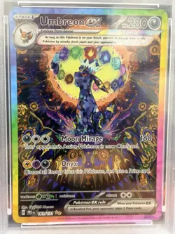 Pokemon 2025 Umbreon ex 161/131 SIR Prismatic Evolutions GEM MINT PSA 10 - Image 2