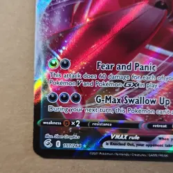 Pokemon Gengar VMAX 157/264 Sword & Shield Ultra Rare Holo *Near Mint* - Image 5