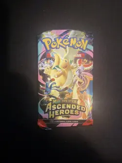 Pokemon TCG Ascended Heroes Mega Evolution Single Booster Pack New Sealed x1 - Image 1