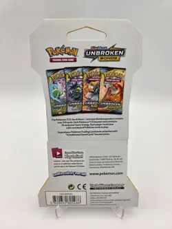 Pokemon Sun & Moon Unbroken Bonds Sleeved Booster Pack Sealed - Image 3