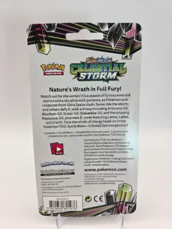 Pokemon Sun & Moon Celestial Storm Blister Booster Pack Sealed - Image 3