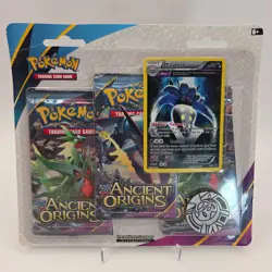 Pokemon XY Ancient Origins 3 Pack Blister AOR Sealed - Image 1