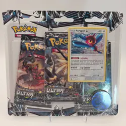 Pokemon Sun & Moon Ultra Prism 3 pack Blister Sealed - Image 1