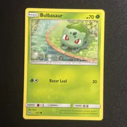 Bulbasaur 1/73 | Non Holo Shining Legends - Pokemon Card - LP - Image 1