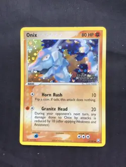 Pokemon Cards: EX Team Rocket Returns Reverse Holo: Onix 69/109 - Image 1