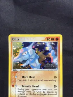 Pokemon Cards: EX Team Rocket Returns Reverse Holo: Onix 69/109 - Image 2