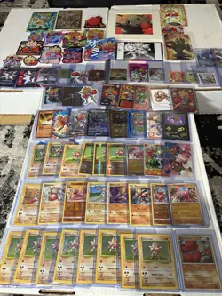 Pokemon Lot of Cards, Stickers, Magnets, Acrylics Hitmonchan Only Lot of 76 - Image 1