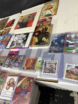 Pokemon Lot of Cards, Stickers, Magnets, Acrylics Hitmonchan Only Lot of 76 - Image 3