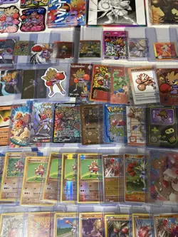 Pokemon Lot of Cards, Stickers, Magnets, Acrylics Hitmonchan Only Lot of 76 - Image 5