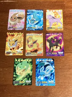 2013 Bandai Pokemon Kids Best Wishes Stickers Cards 027 031 076 050 207 176 471 - Image 1