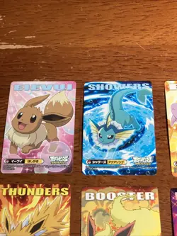 2013 Bandai Pokemon Kids Best Wishes Stickers Cards 027 031 076 050 207 176 471 - Image 2