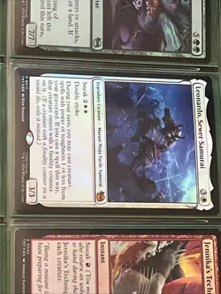 TMNT MTG Foil Lot 45x Near Mint Cards In Binder (mythic,rare,UC,C,) All Sleeved - Image 2