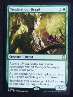 Tendershoot Dryad - BLC - Mtg Card #3HV - Image 1