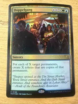 Doppelgang 0198 Rare Foil Murders at Karlov Manor MTG Near Mint - Image 1