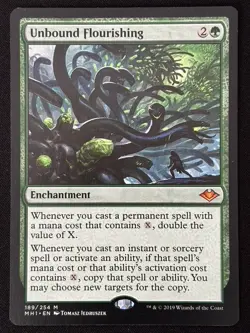 1x MTG Unbound Flourishing - Modern Horizons (MH1) #189 - Magic the Gathering - Image 1