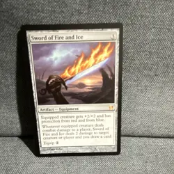 MTG - Sword of Fire and Ice Modern Masters Artifact Mythic Regular English - Image 1