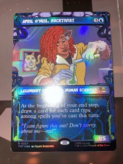 magic the gathering TMNT Showcase April O’Neil Hacktivist - Image 1