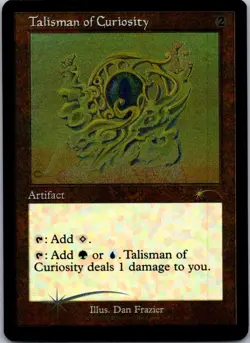 Talisman of Curiosity (Retro, Foil Etched) Secret Lair Drop Series 1061 NM Foil - Image 1