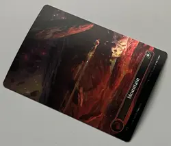 MTG Edge of Eternities Basic Land Mountain COMMON GALAXY FOIL #0370 - Image 2