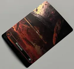 MTG Edge of Eternities Basic Land Mountain COMMON GALAXY FOIL #0370 - Image 3