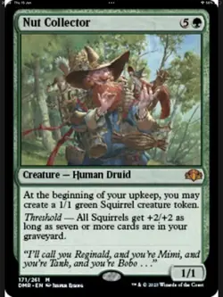MTG - Nut Collector - Dominaria Remastered NM - Image 1