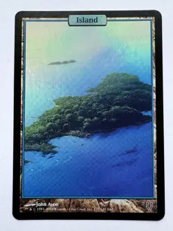 MTG Unhinged Island - FOIL - - Image 1