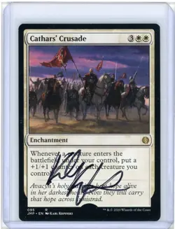 Cathars' Crusade Jumpstart Rare Signed Artist Proof MTG - Image 1