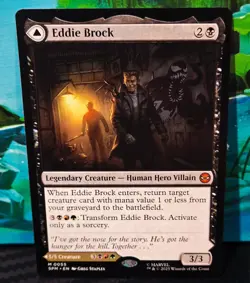 magic the gathering - Eddie Brock / Venom, Lethal Protector - Legendary Creature - Image 1