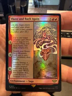 There and Back Again Lord of the Rings Foil 151 NM - Image 1