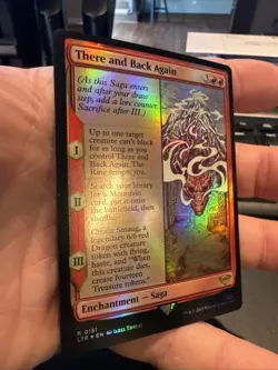 There and Back Again Lord of the Rings Foil 151 NM - Image 2